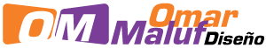 Logotipo Omar Maluf Diseño Web